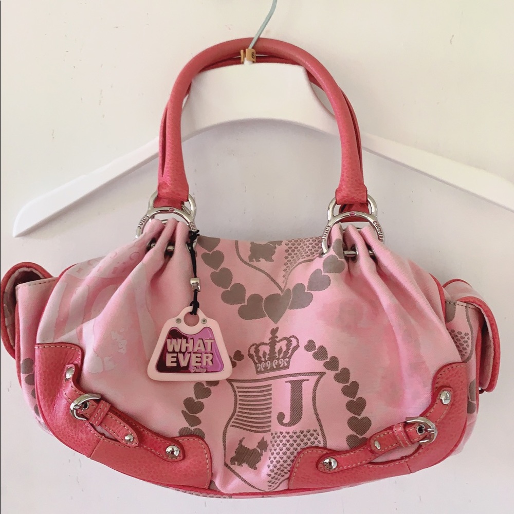 Juice Couture pink satchel